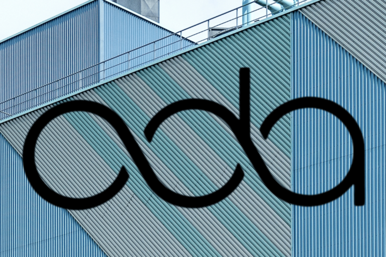 Design sans titre Image de fond est une usine. Texte ODA noir